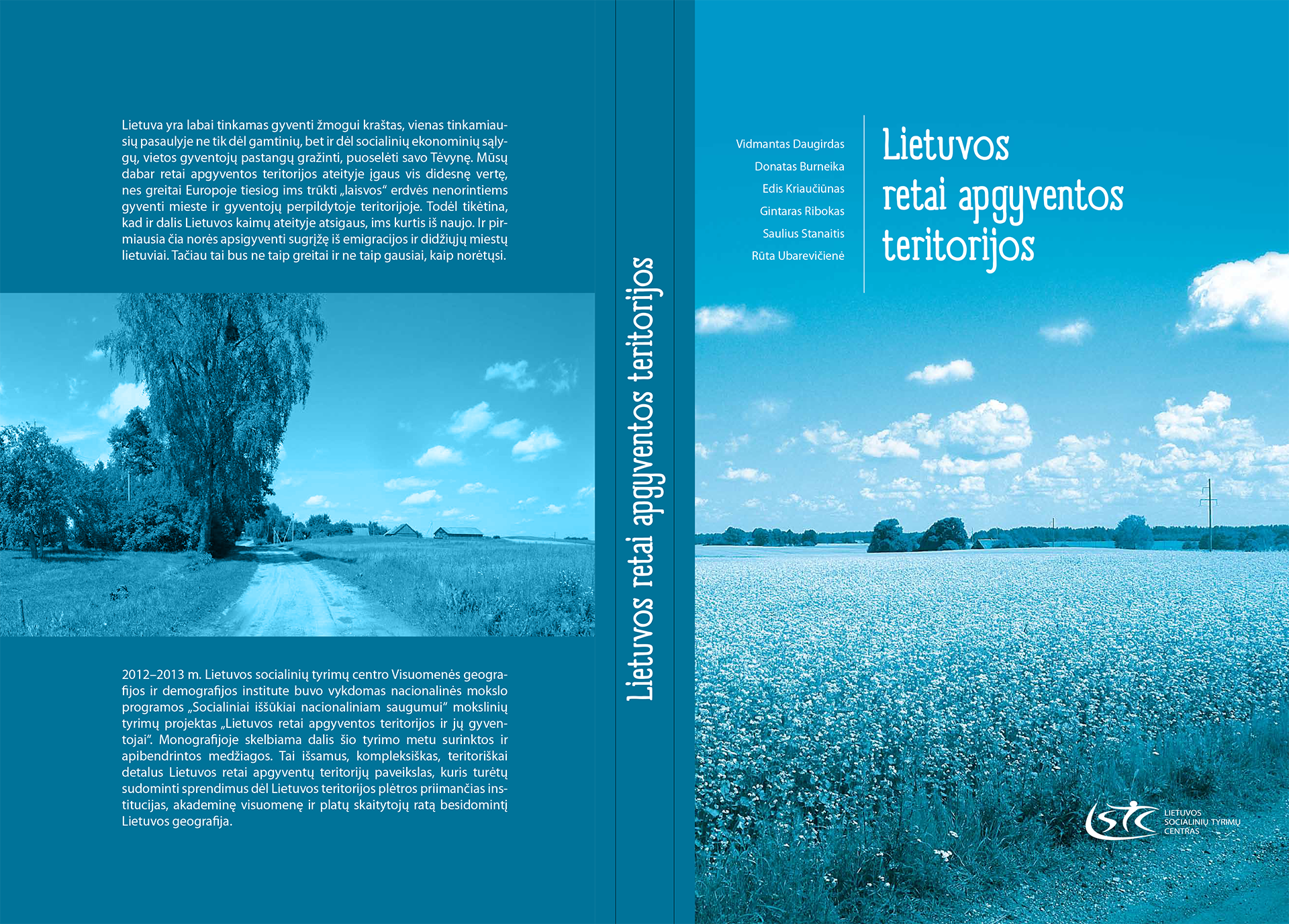 Cover photo of a book Lietuvos Retai Apgyvendintos Teritorijos